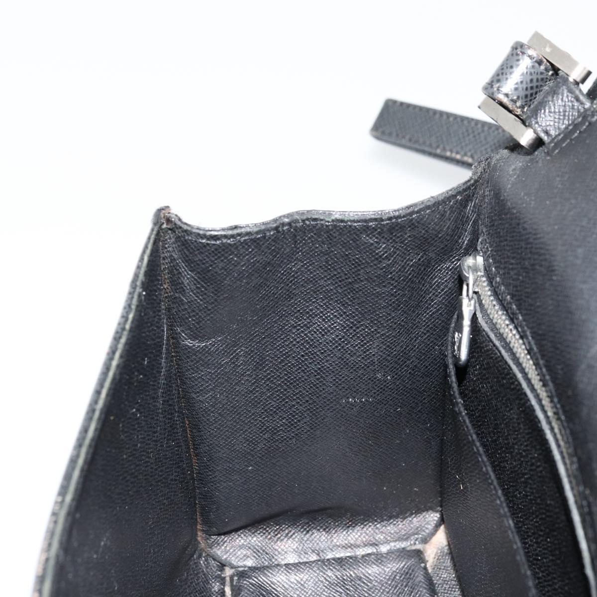 LOUIS VUITTON Taiga Selenga Clutch Bag Ardoise M30782 LV Auth bs34703