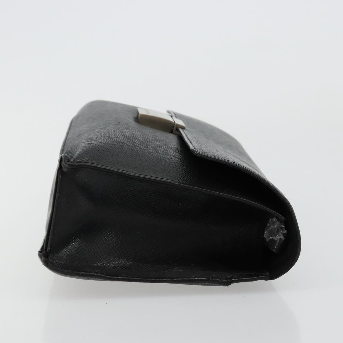 LOUIS VUITTON Taiga Selenga Clutch Bag Ardoise M30782 LV Auth bs34703