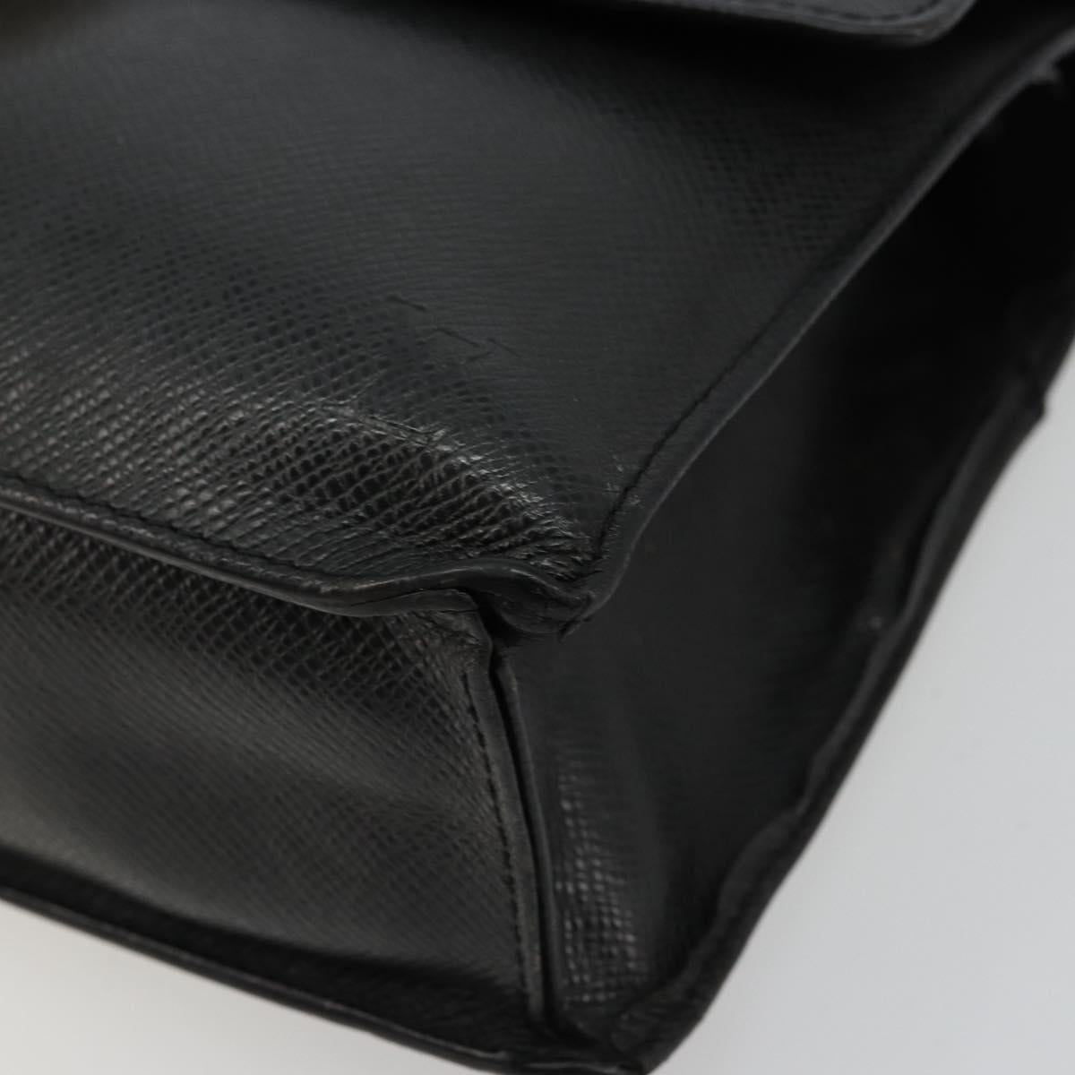 LOUIS VUITTON Taiga Selenga Clutch Bag Ardoise M30782 LV Auth bs34703