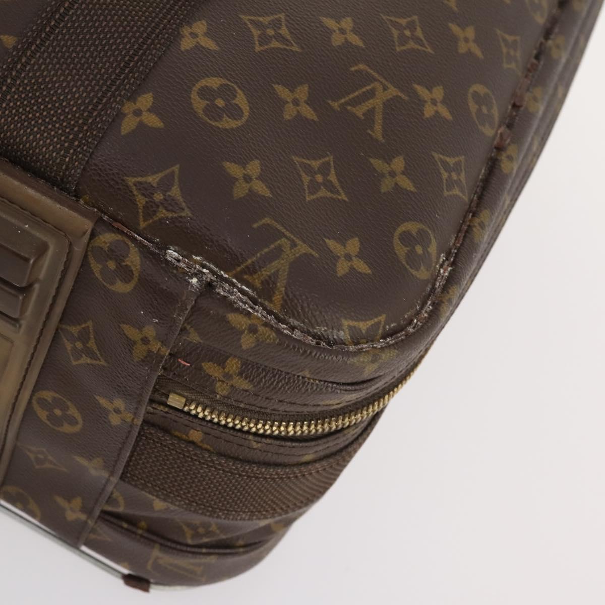 LOUIS VUITTON Monogram Satellite 60 Boston Bag M23354 LV Auth bs34704