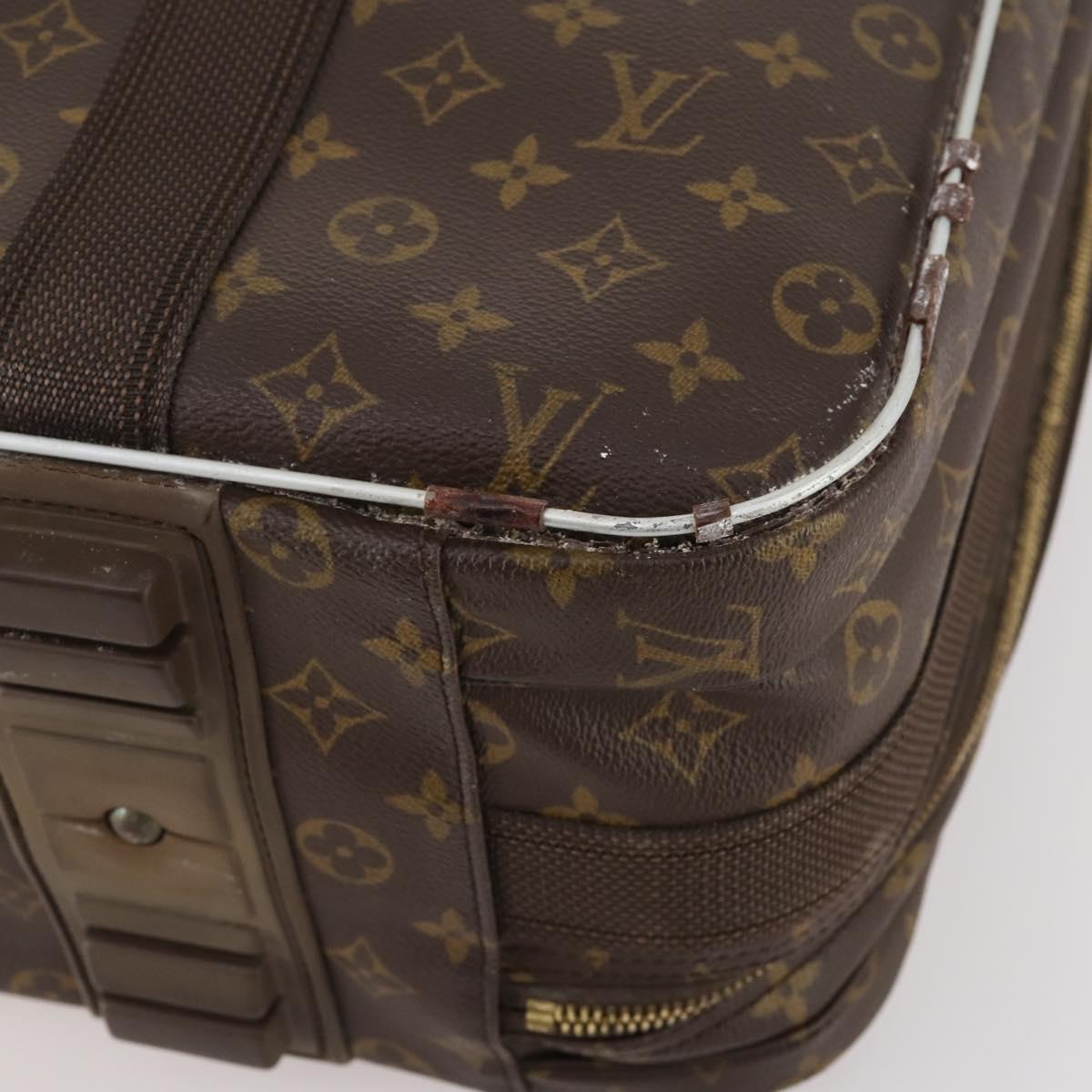 LOUIS VUITTON Monogram Satellite 60 Boston Bag M23354 LV Auth bs34704