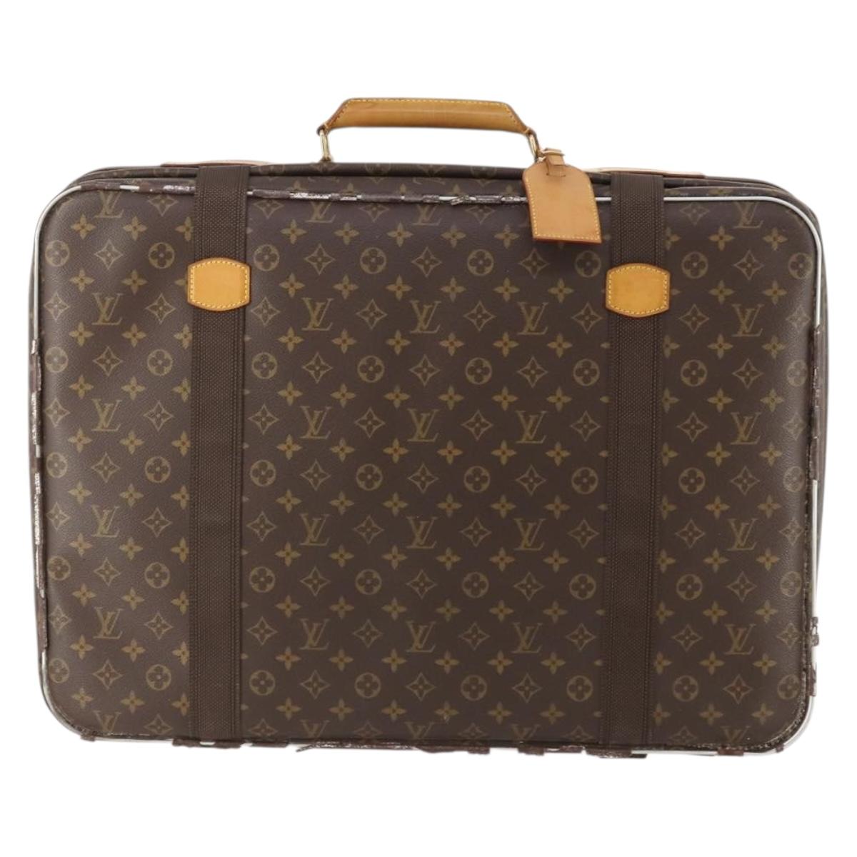LOUIS VUITTON Monogram Satellite 60 Boston Bag M23354 LV Auth bs34704