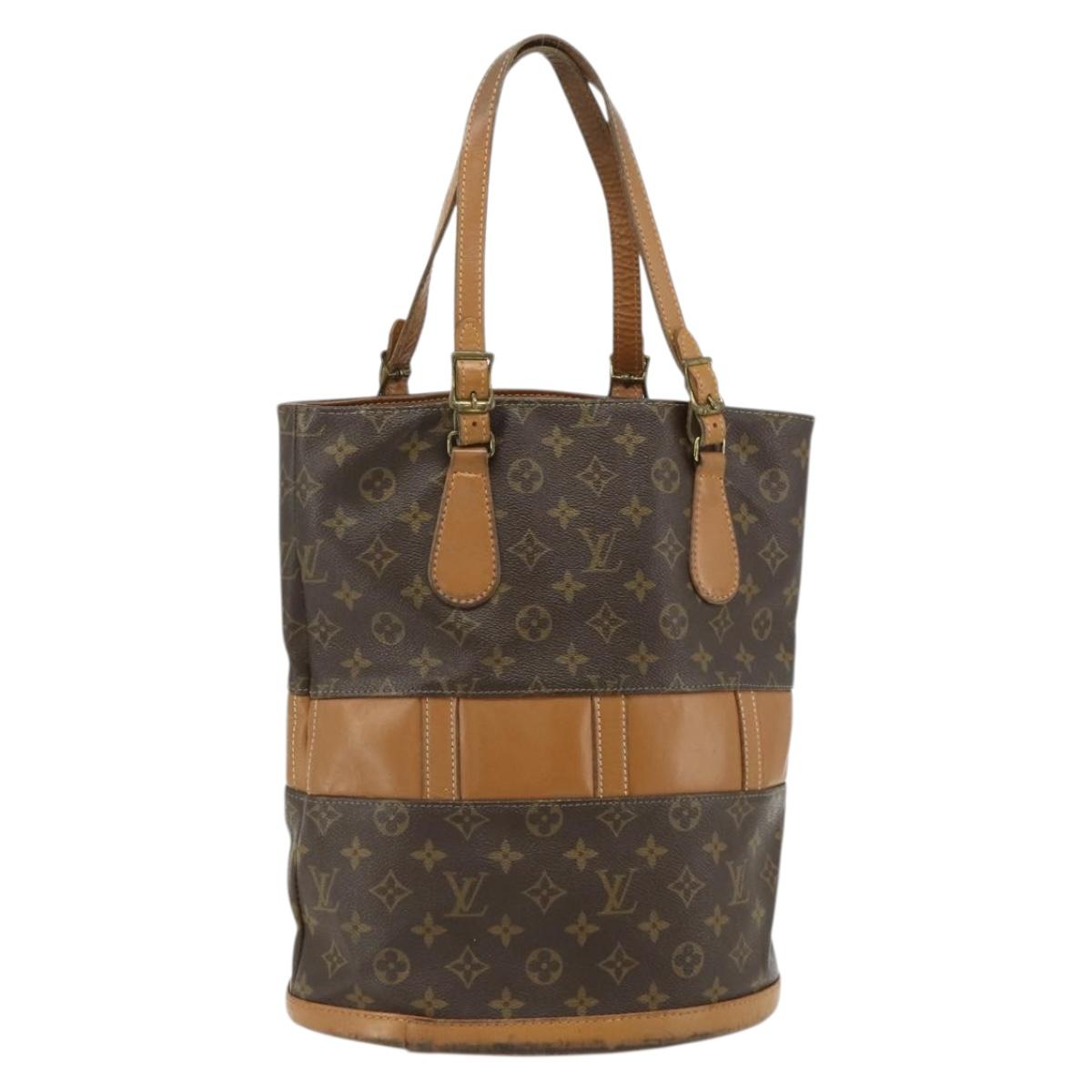 LOUIS VUITTON Monogram Bucket GM Shoulder Bag USA limited T42236 LV Auth bs34717
