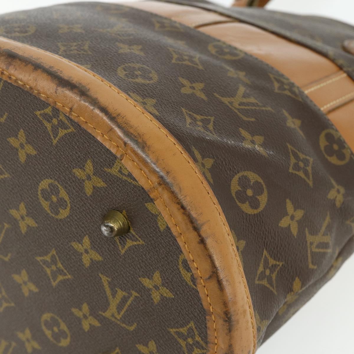 LOUIS VUITTON Monogram Bucket GM Shoulder Bag USA limited T42236 LV Auth bs34717