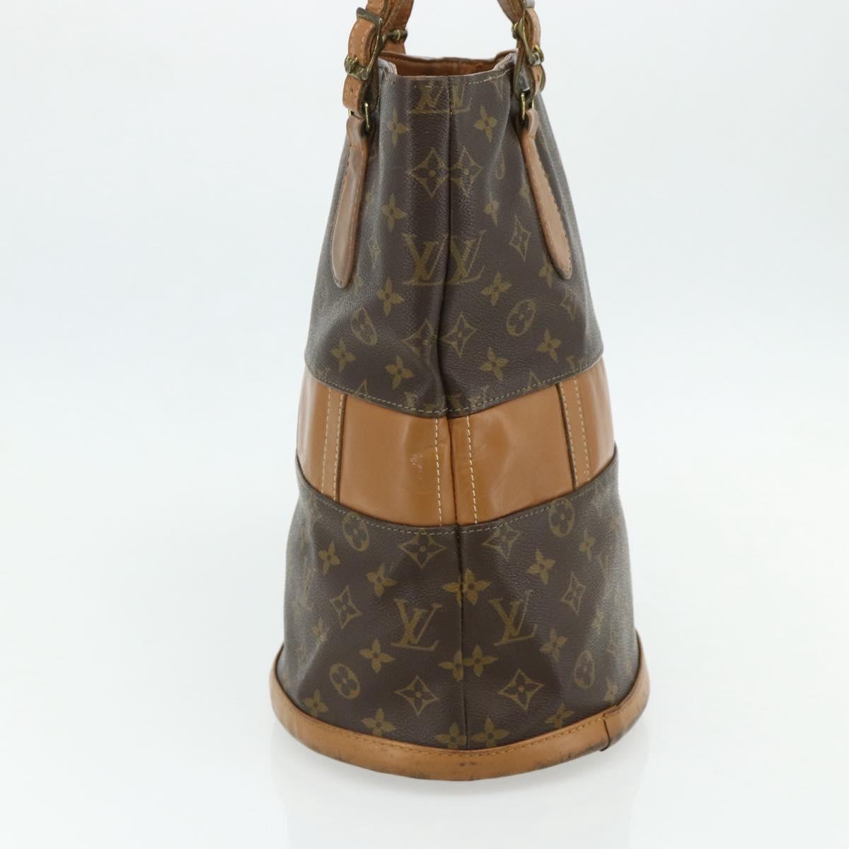 LOUIS VUITTON Monogram Bucket GM Shoulder Bag USA limited T42236 LV Auth bs34717