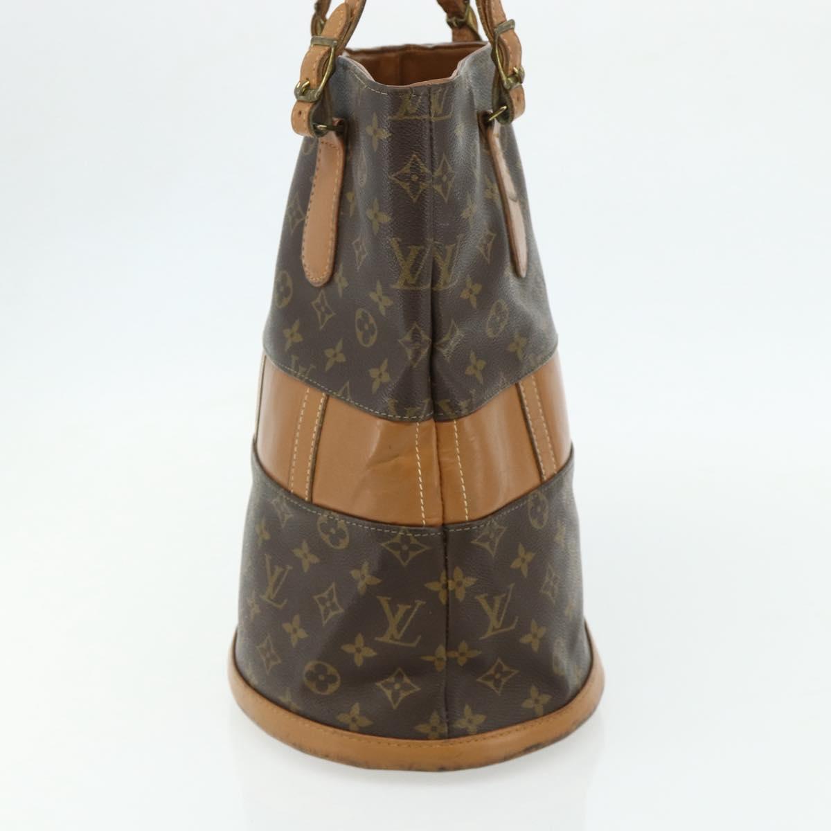 LOUIS VUITTON Monogram Bucket GM Shoulder Bag USA limited T42236 LV Auth bs34717
