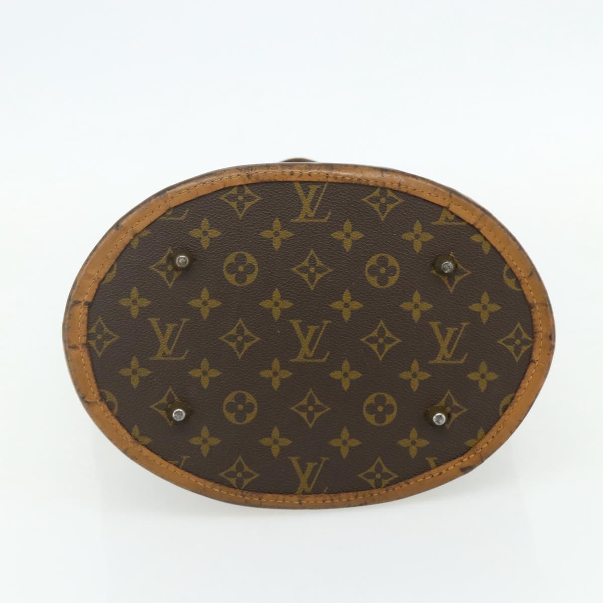 LOUIS VUITTON Monogram Bucket GM Shoulder Bag USA limited T42236 LV Auth bs34717