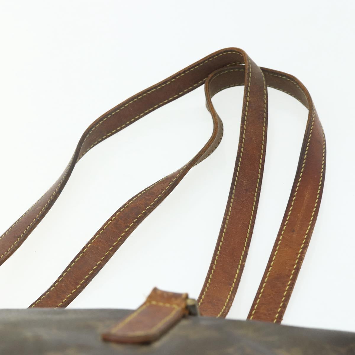 LOUIS VUITTON Monogram Cabas Mezzo Tote Bag M51151 LV Auth bs34720