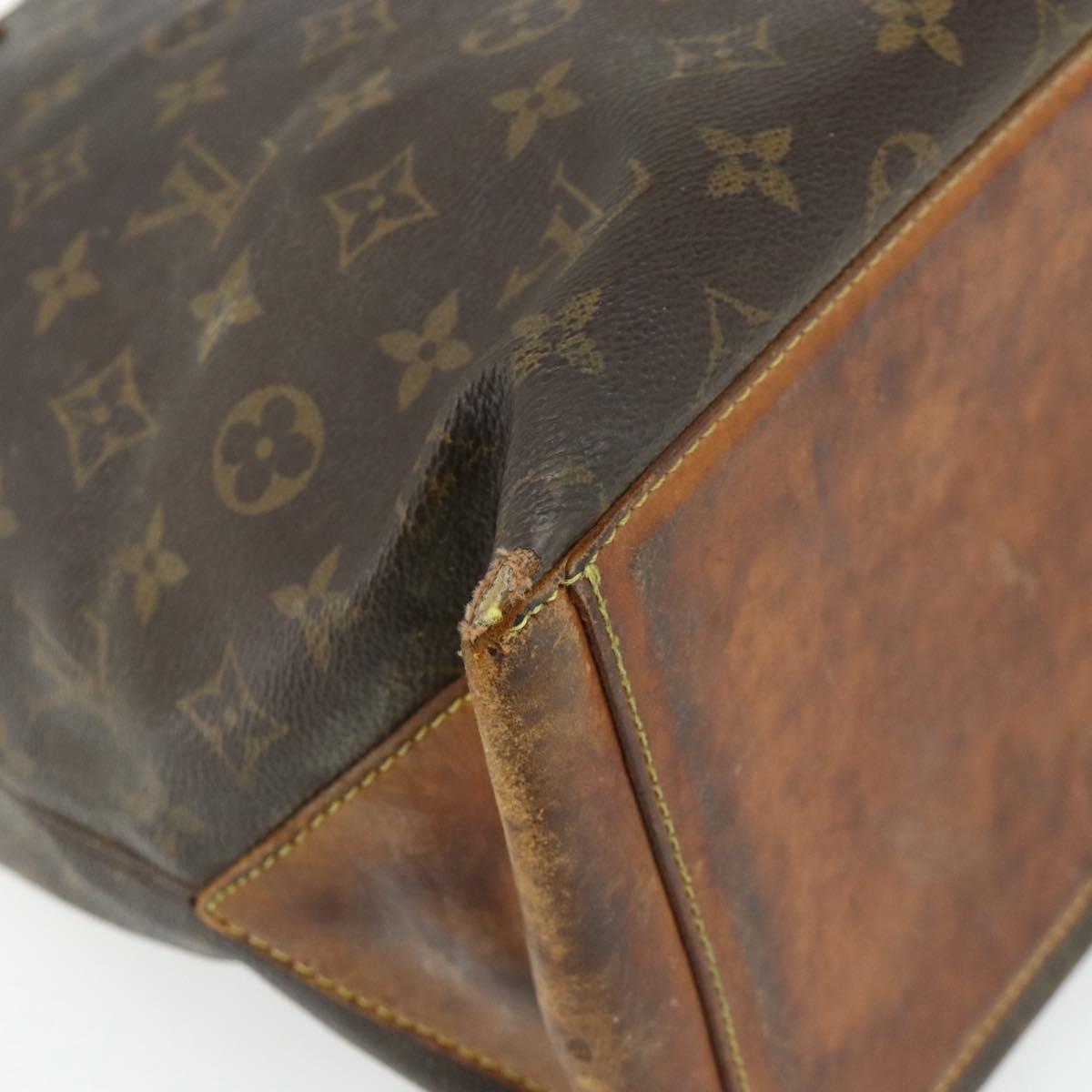 LOUIS VUITTON Monogram Cabas Mezzo Tote Bag M51151 LV Auth bs34720