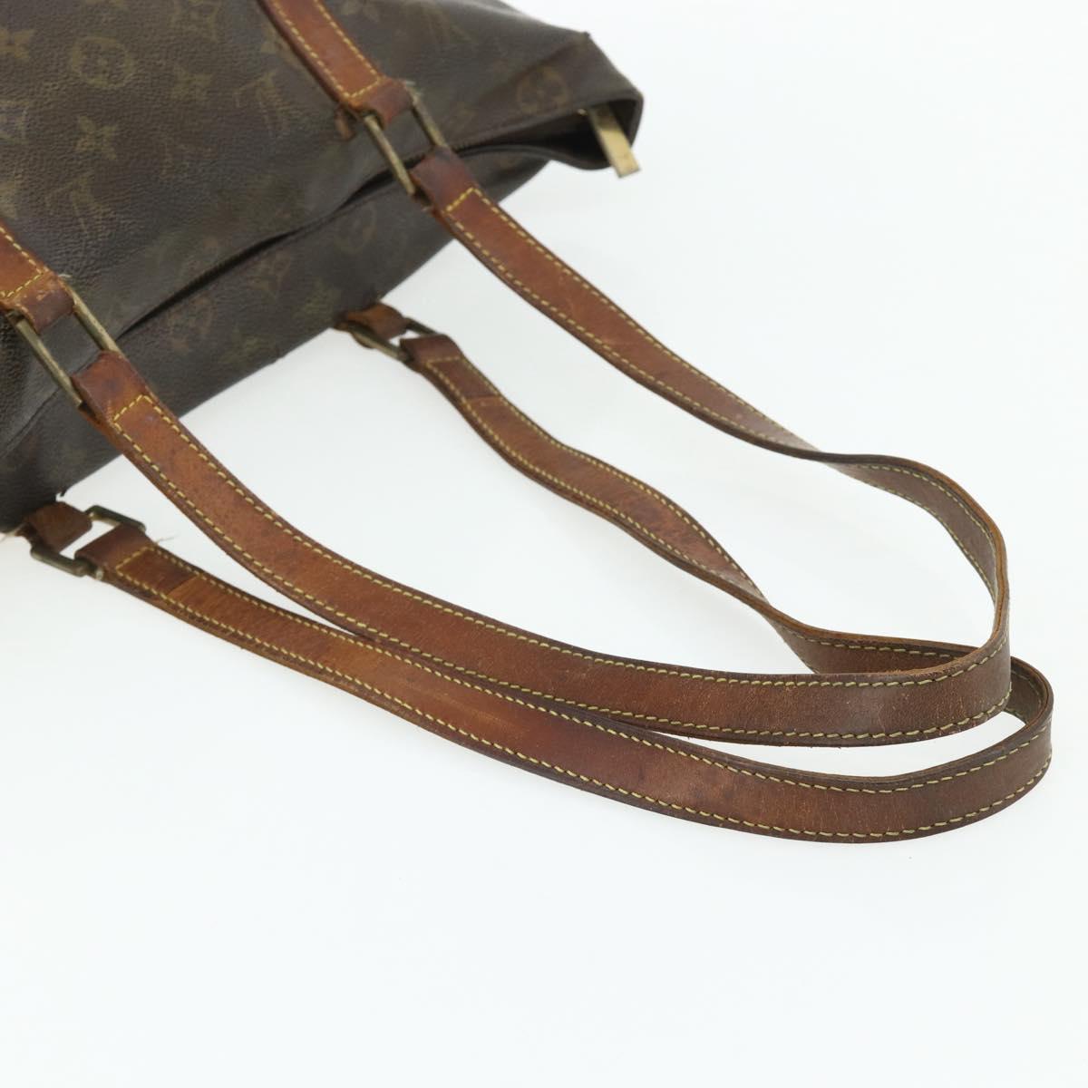 LOUIS VUITTON Monogram Cabas Mezzo Tote Bag M51151 LV Auth bs34720