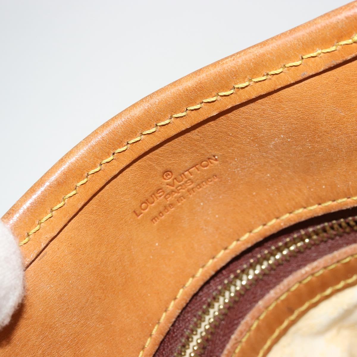 LOUIS VUITTON Monogram Bucket PM Shoulder Bag M42238 LV Auth bs34721