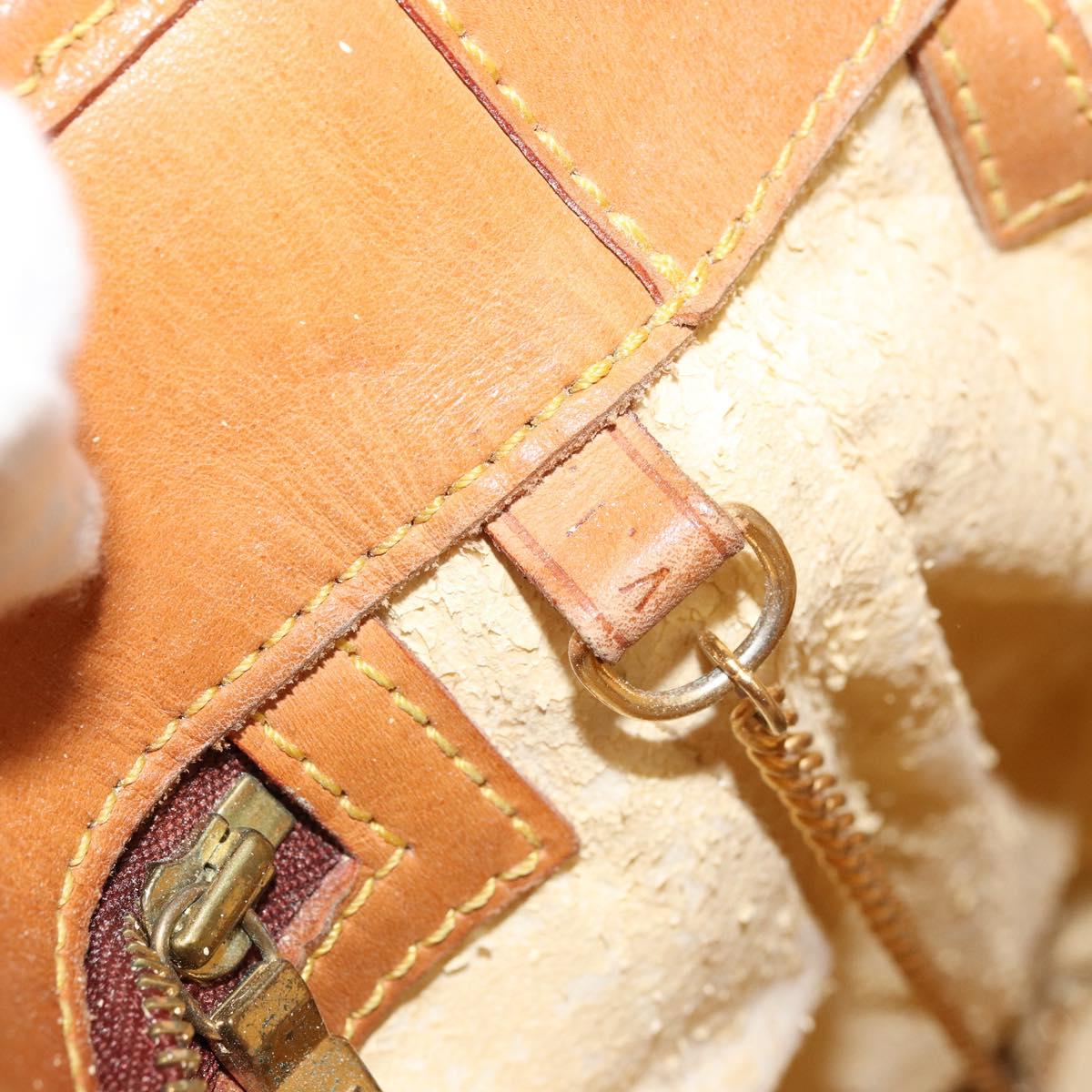LOUIS VUITTON Monogram Bucket PM Shoulder Bag M42238 LV Auth bs34721