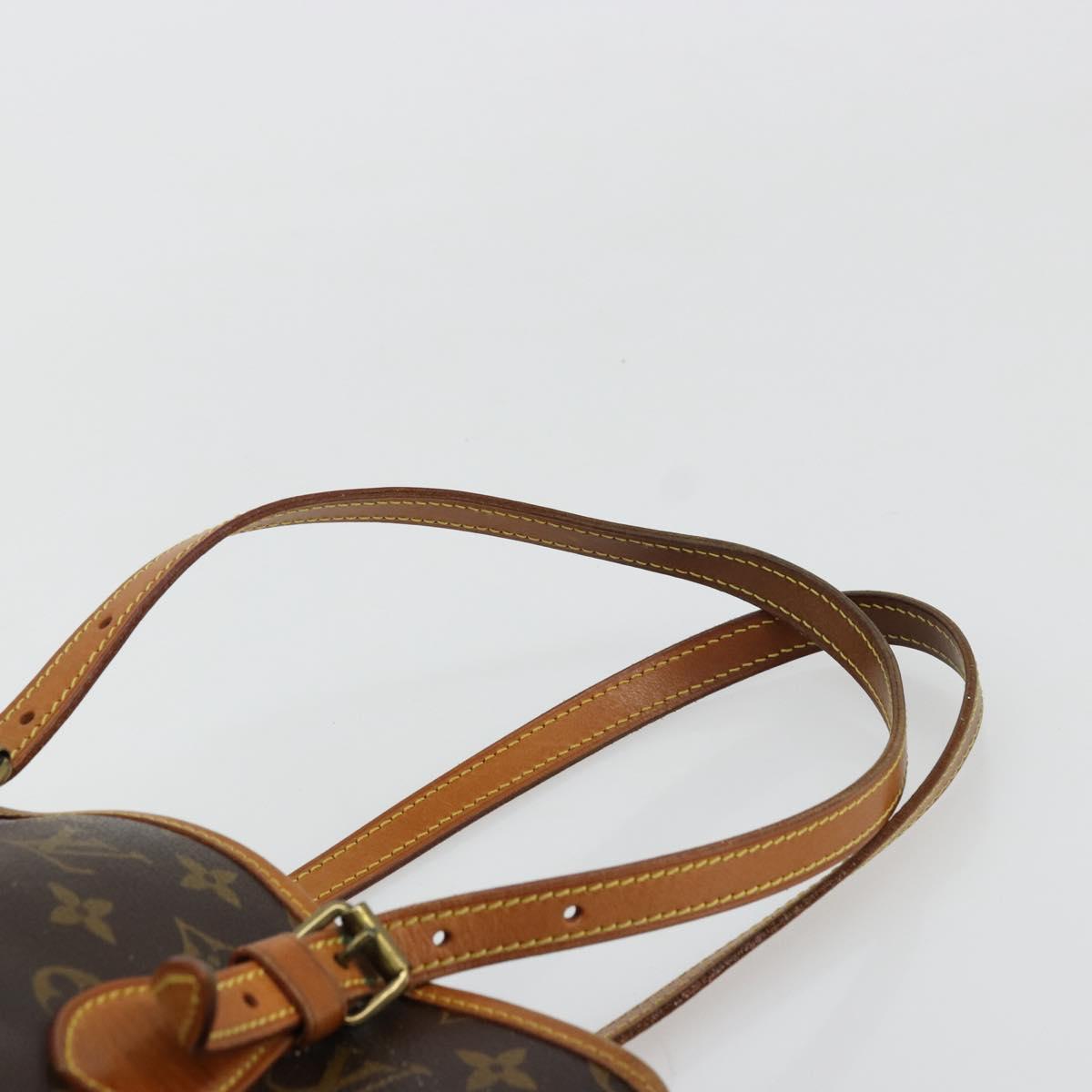 LOUIS VUITTON Monogram Bucket PM Shoulder Bag M42238 LV Auth bs34721