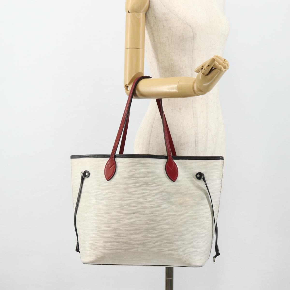 LOUIS VUITTON Epi Neverfull MM Tote Bag Yellow Pistachian M40956 LV Auth bs34736
