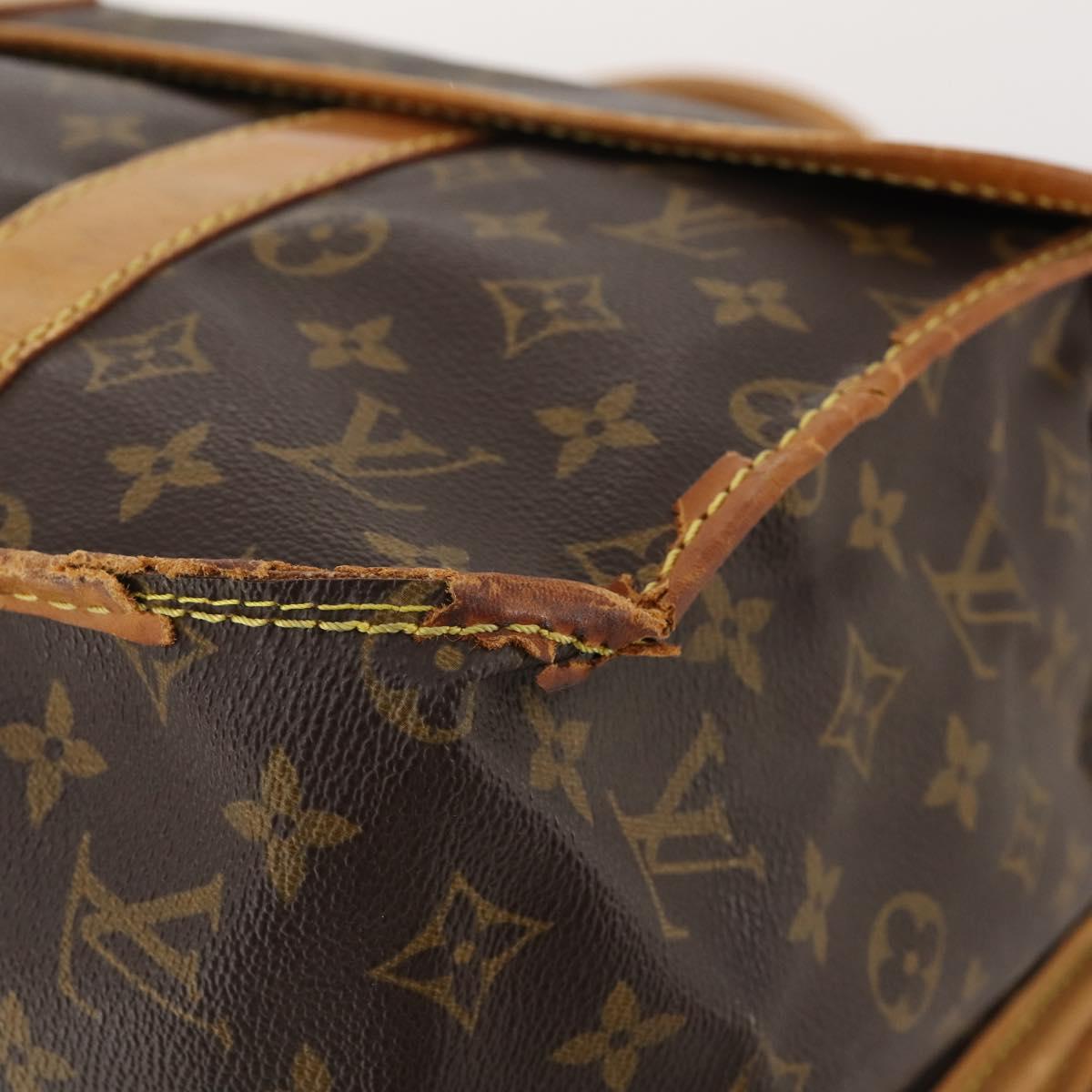 LOUIS VUITTON Monogram Sac Chassour 45 Boston Bag M41922 LV Auth bs34738A
