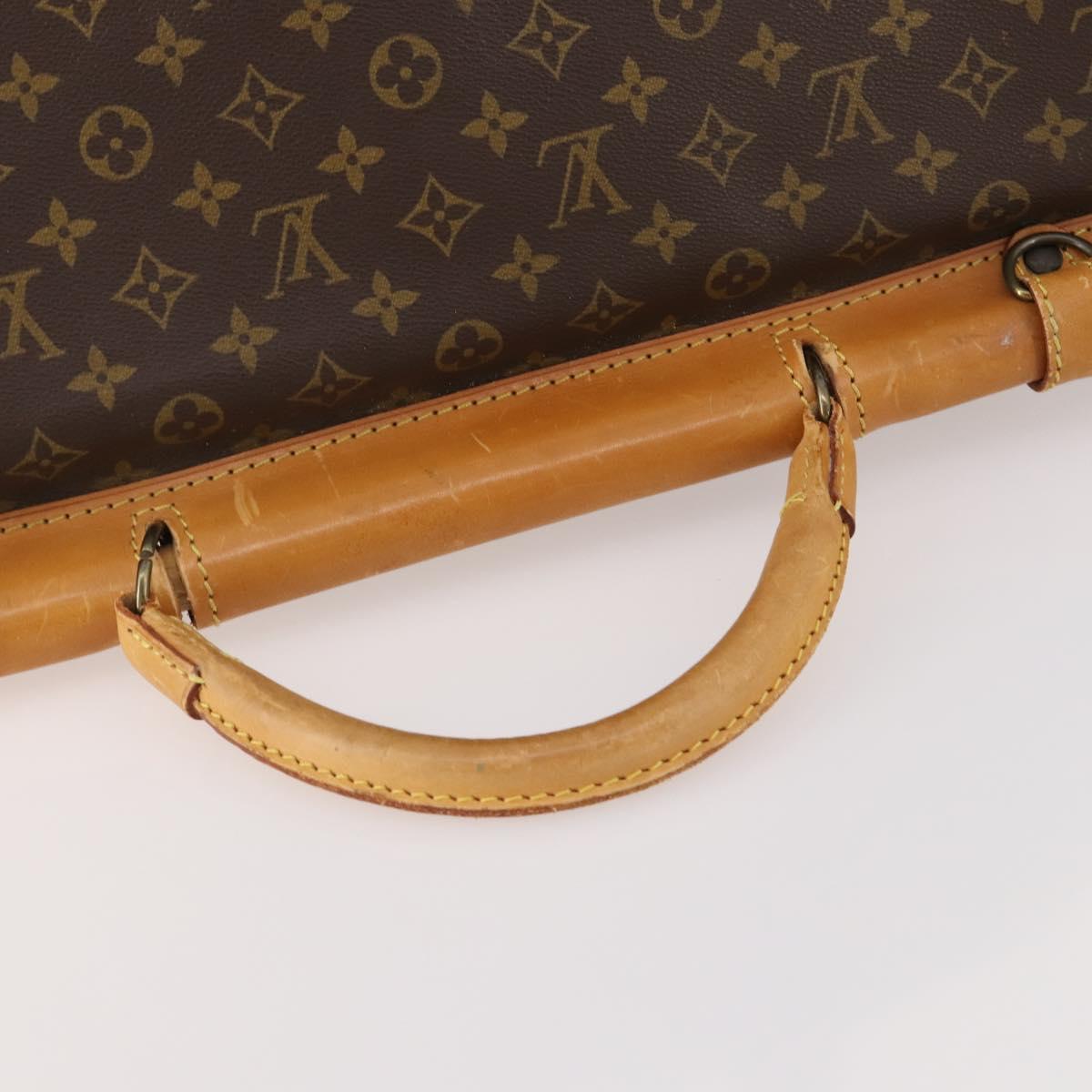 LOUIS VUITTON Monogram Sac Chassour 45 Boston Bag M41922 LV Auth bs34738A