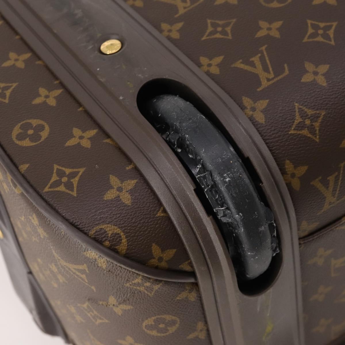 LOUIS VUITTON Monogram Pegas 65 Suitcase M23295 LV Auth bs34739