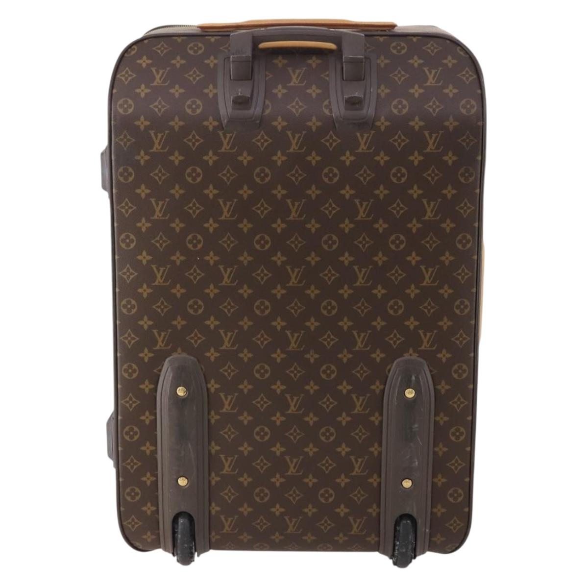 LOUIS VUITTON Monogram Pegas 65 Suitcase M23295 LV Auth bs34739