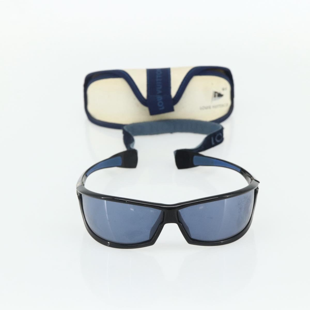 LOUIS VUITTON LV Cup Sunglasses plastic Blue M80715 LV Auth bs34753