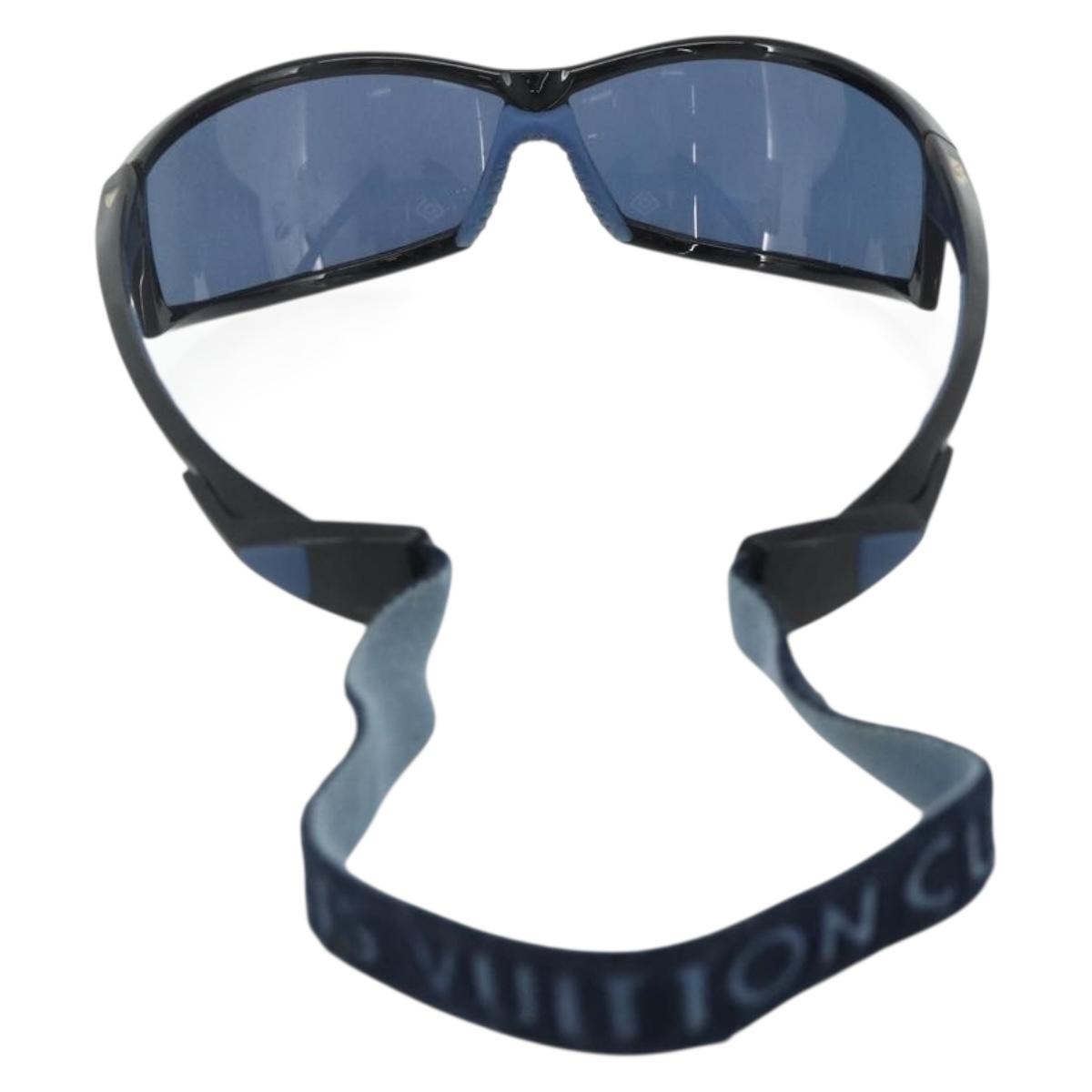 LOUIS VUITTON LV Cup Sunglasses plastic Blue M80715 LV Auth bs34753