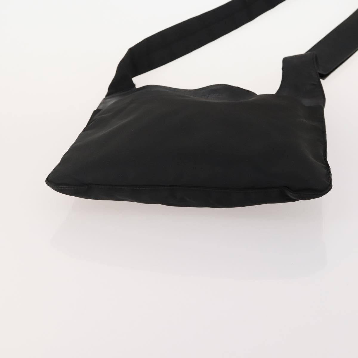 PRADA Sports Line Shoulder Bag Nylon Canvas 3 Set Black Red Auth bs34765