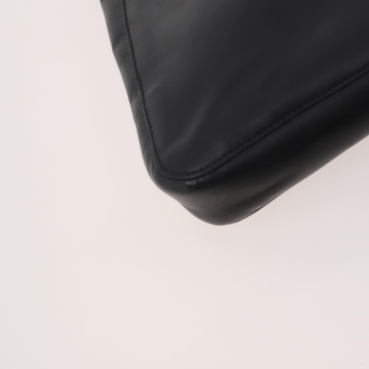 GUCCI Shoulder Bag Leather 2 Set Black Auth bs34768
