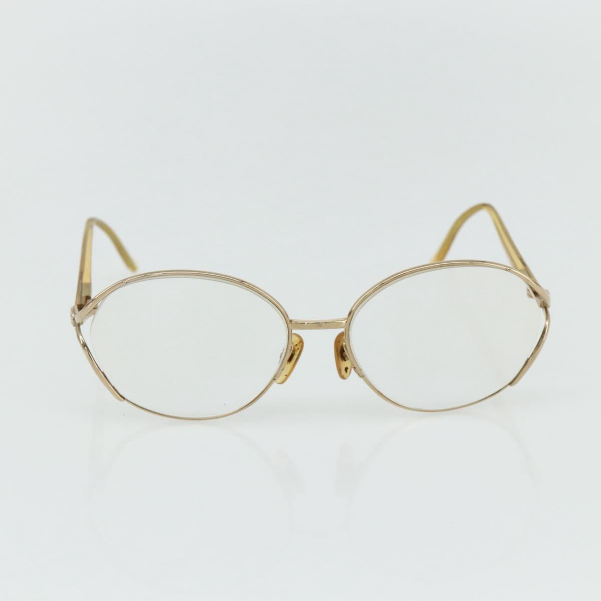 Christian Dior Sunglasses plastic 2 Set Gold Auth bs34769