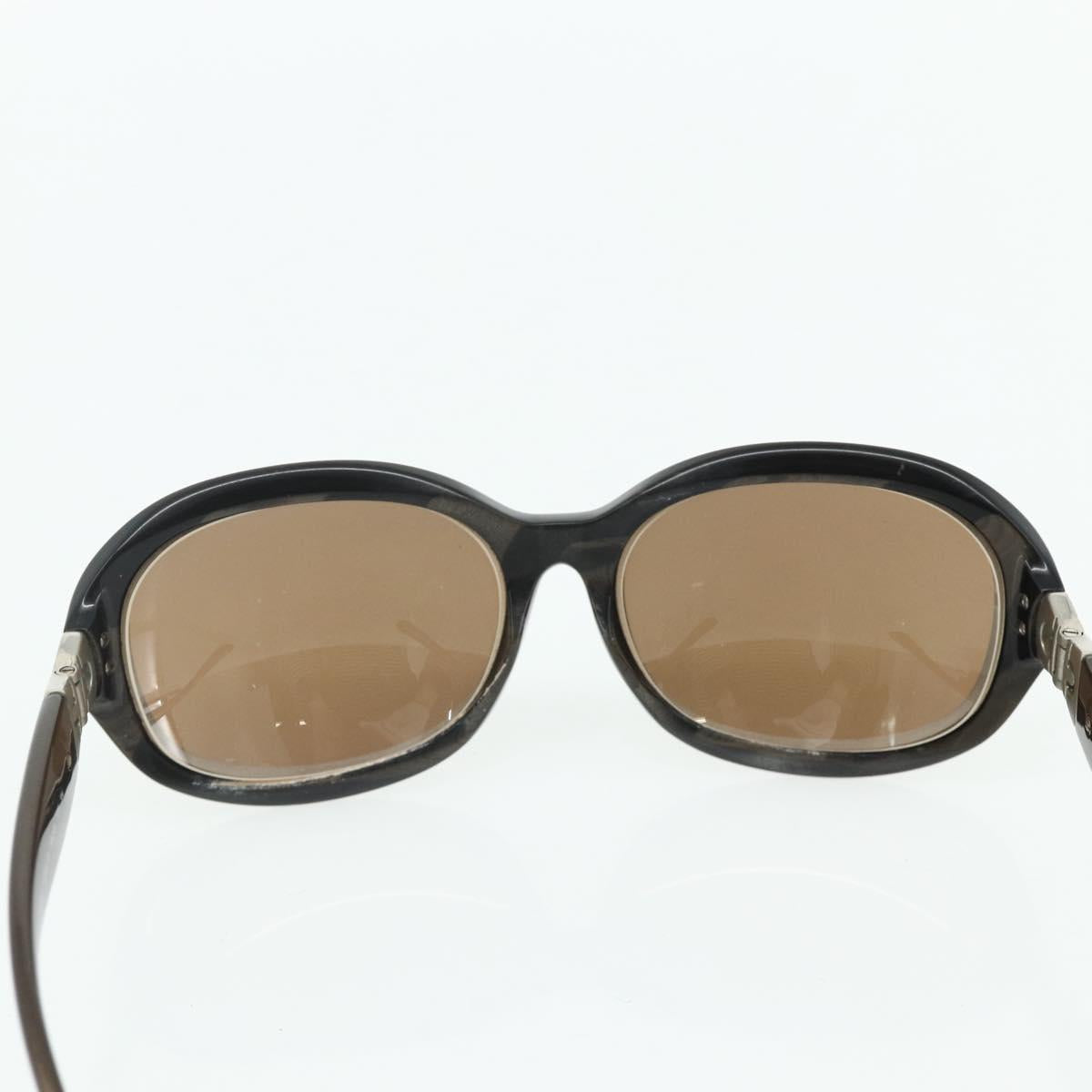 BVLGARI Sunglasses plastic 2 Set Brown Silver Auth bs34770