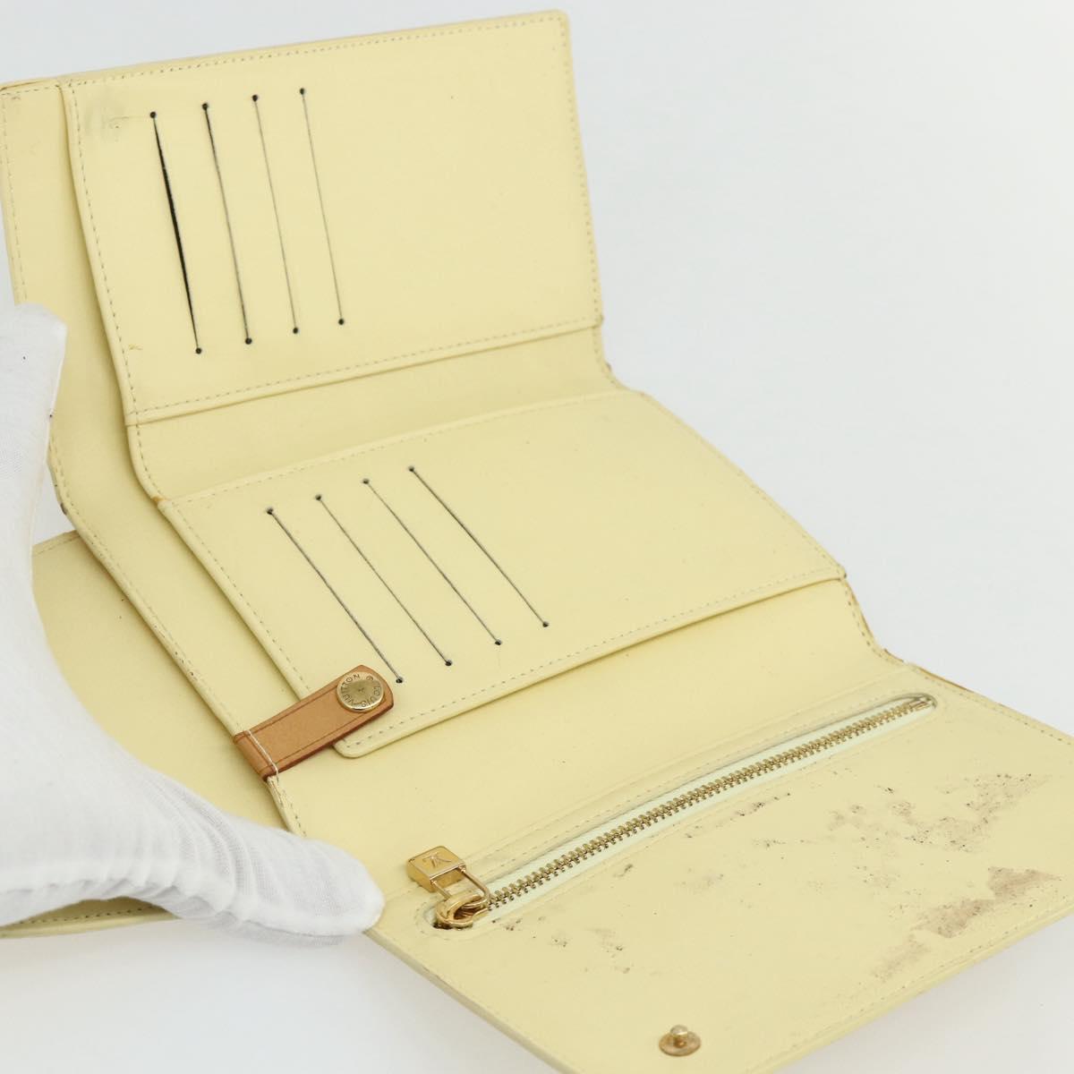 LOUIS VUITTON Monogram Vernis Shoulder Bag 2 Set Beige Purple LV Auth bs34772