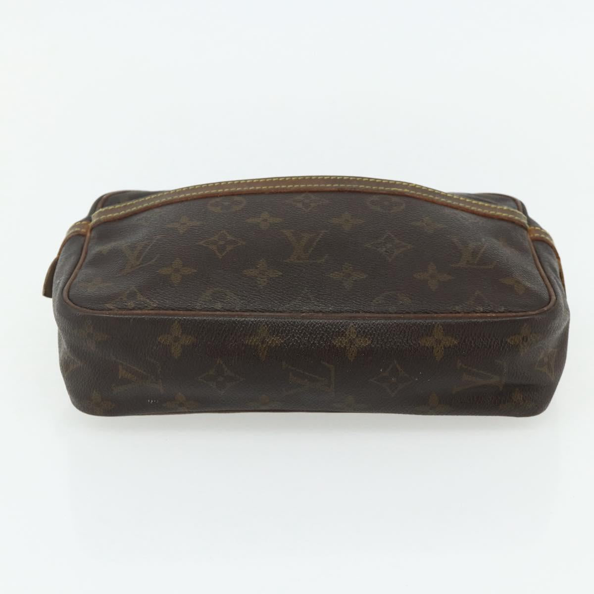 LOUIS VUITTON Monogram Clutch Bag 2 Set LV Auth bs34774
