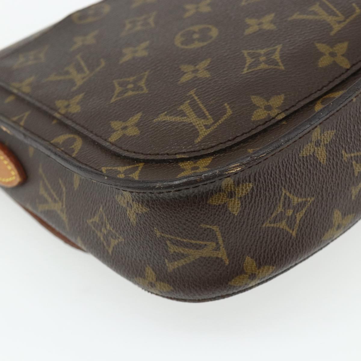 LOUIS VUITTON Monogram Saint Cloud GM Shoulder Bag M51242 LV Auth bs34782