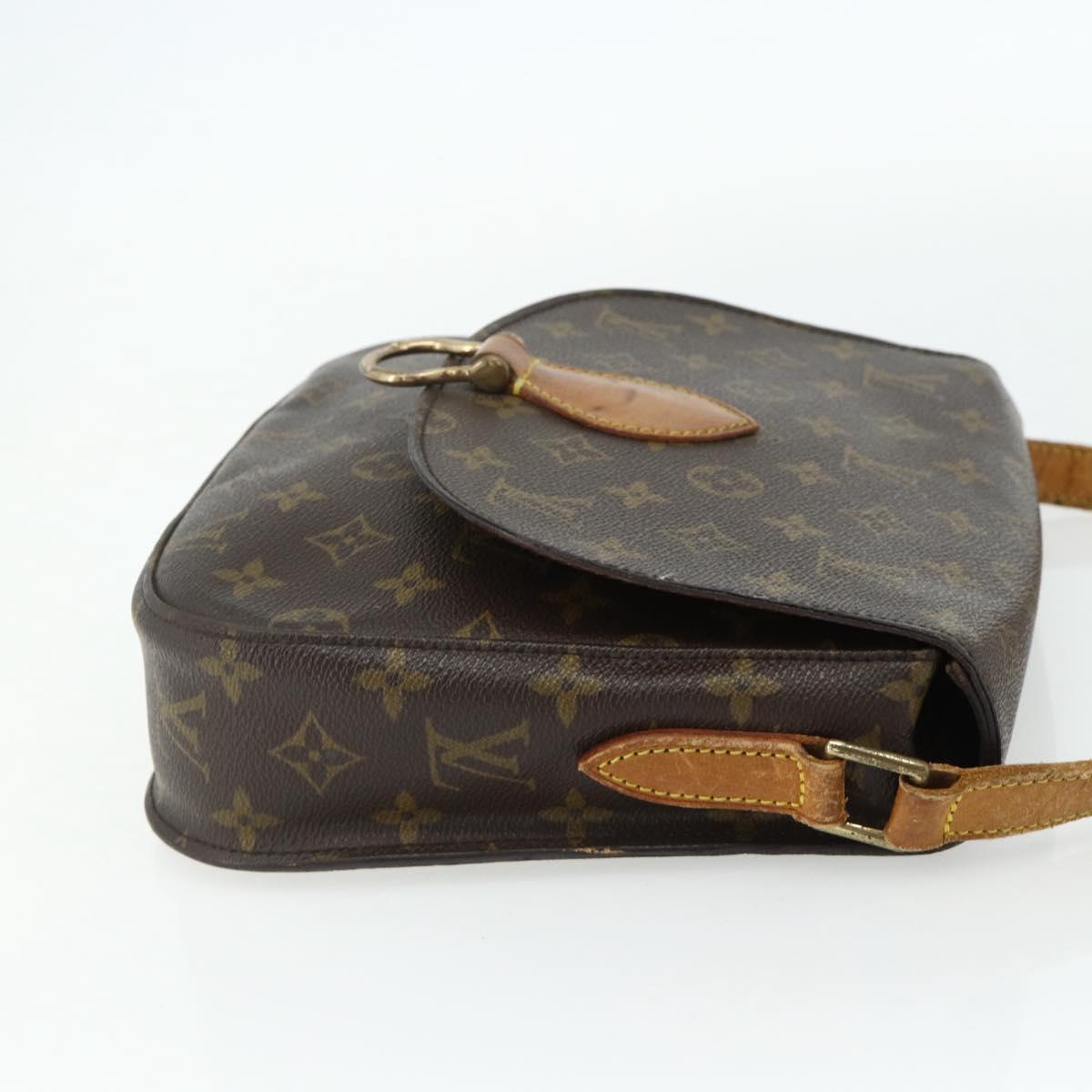 LOUIS VUITTON Monogram Saint Cloud GM Shoulder Bag M51242 LV Auth bs34782