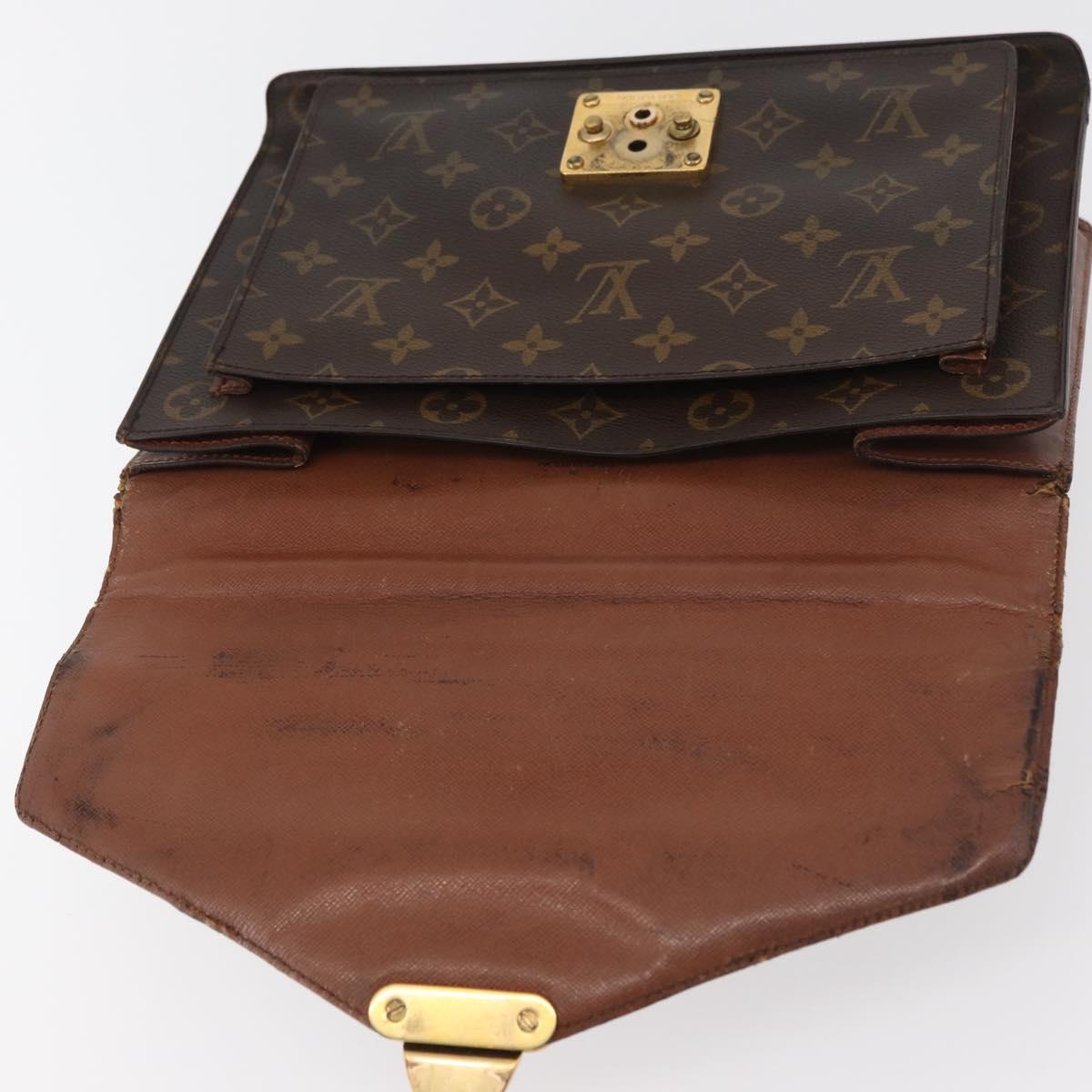 LOUIS VUITTON Monogram Monceau 28 Hand Bag M51185 LV Auth bs34783