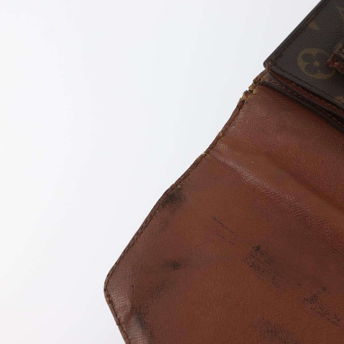 LOUIS VUITTON Monogram Monceau 28 Hand Bag M51185 LV Auth bs34783