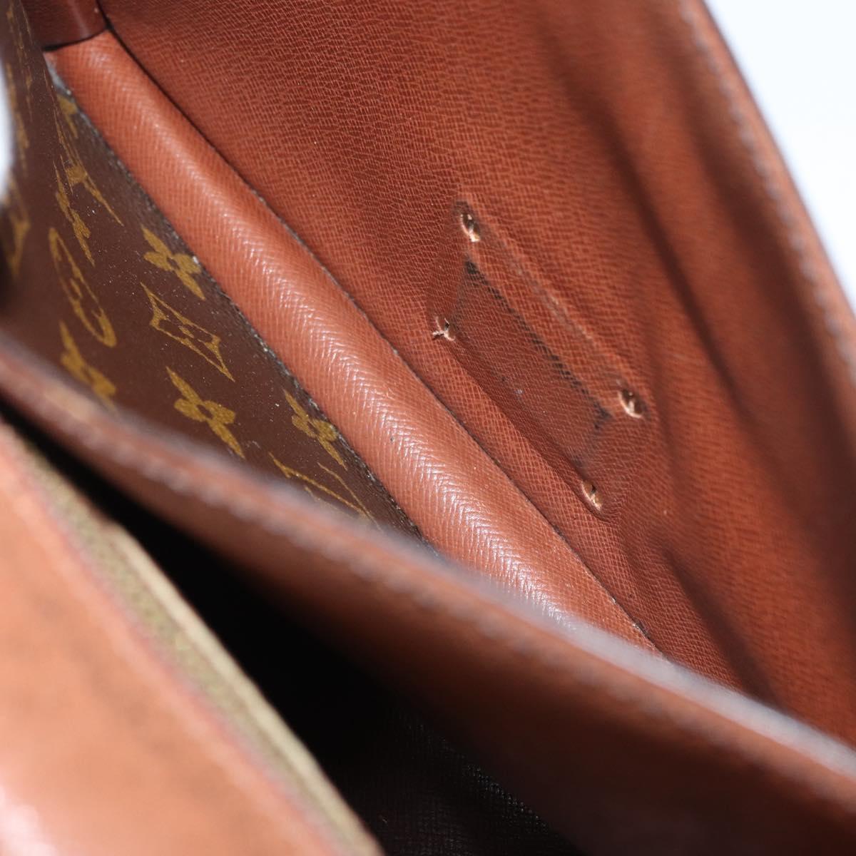 LOUIS VUITTON Monogram Monceau 28 Hand Bag M51185 LV Auth bs34783