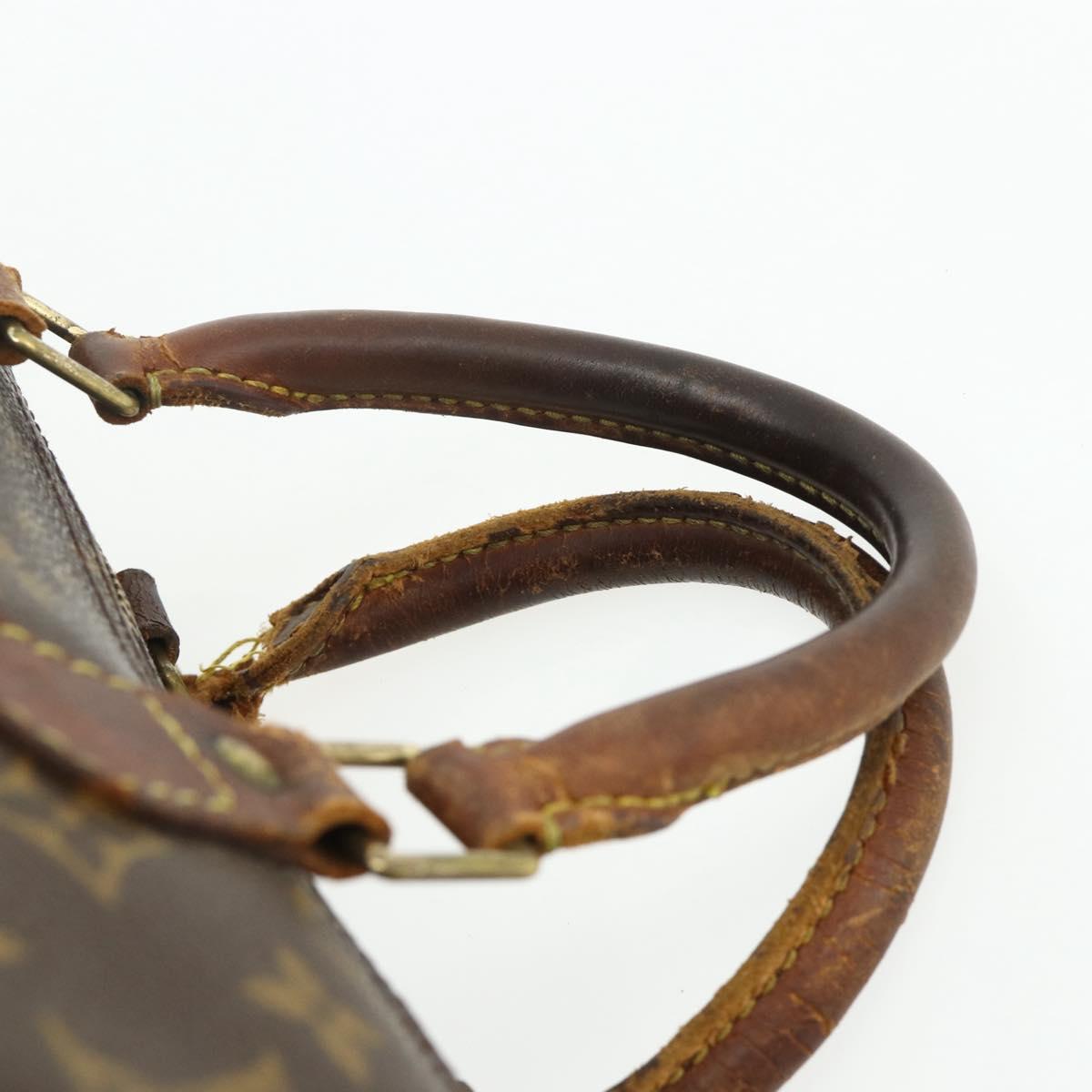 LOUIS VUITTON Monogram Speedy 30 Hand Bag M41526 LV Auth bs34784
