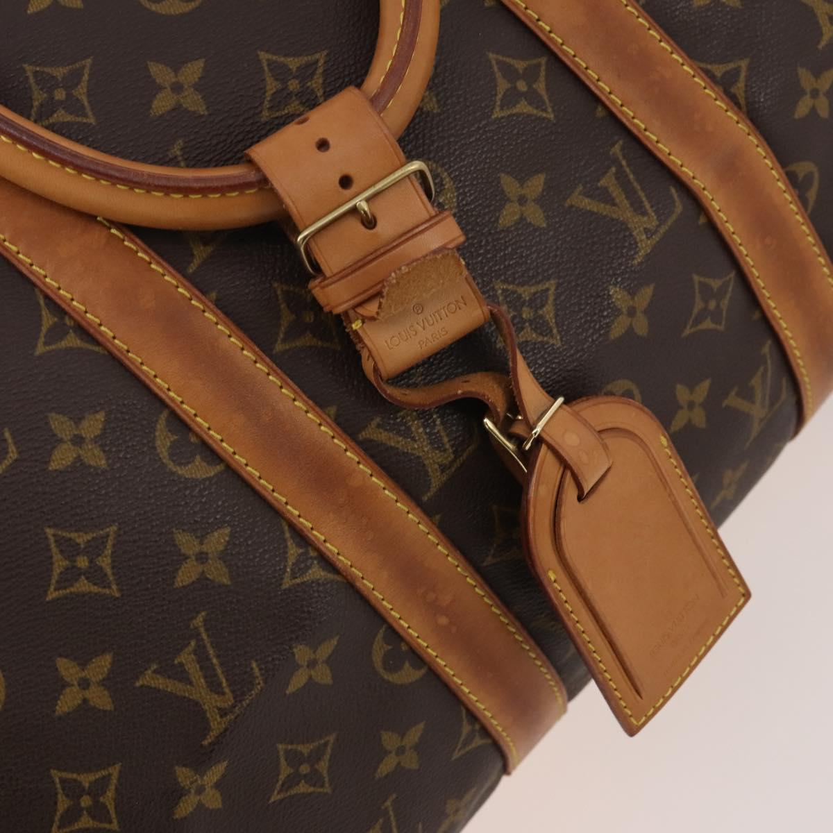 LOUIS VUITTON Monogram Keepall Bandouliere 50 Boston Bag M41416 LV Auth bs34788A