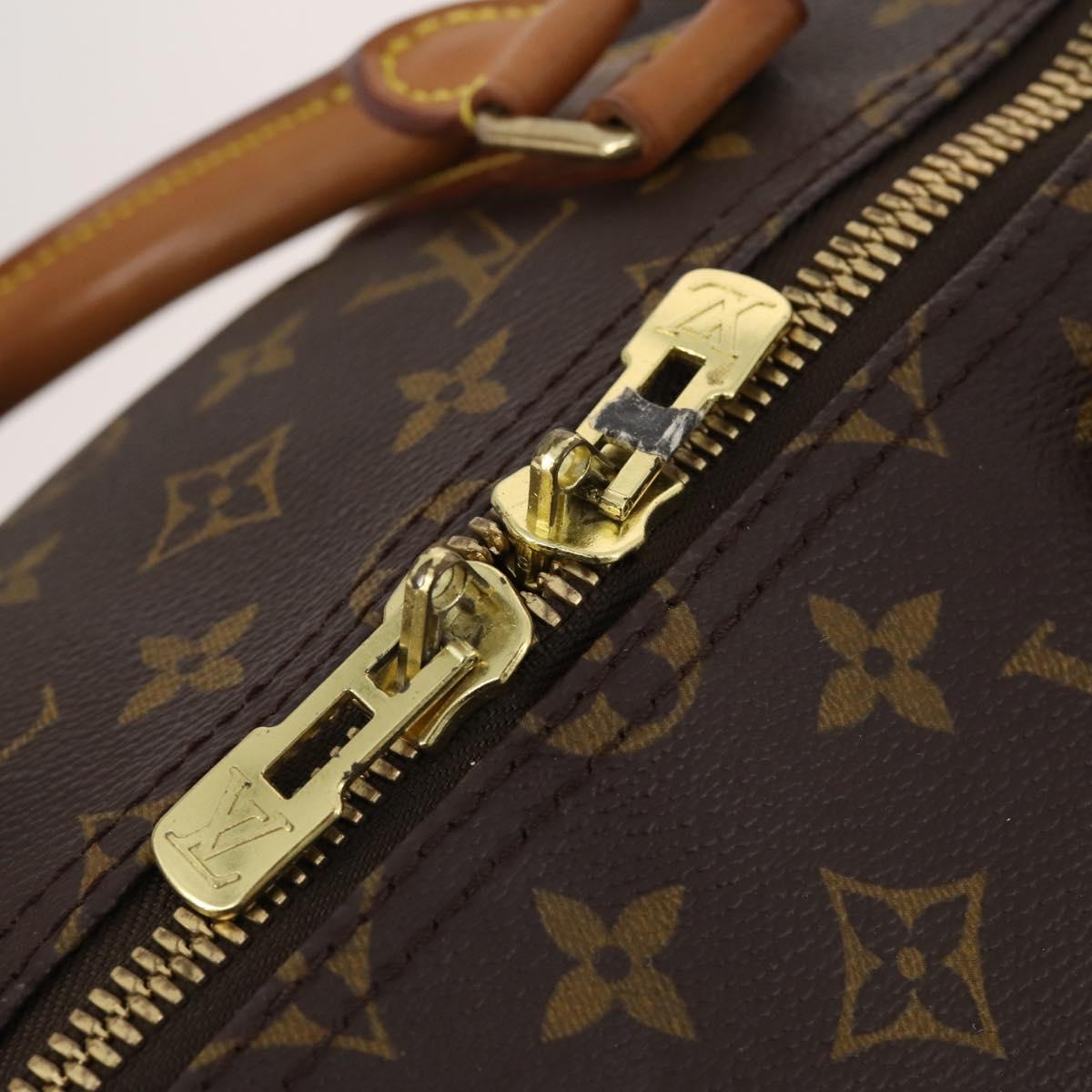 LOUIS VUITTON Monogram Keepall Bandouliere 50 Boston Bag M41416 LV Auth bs34788A