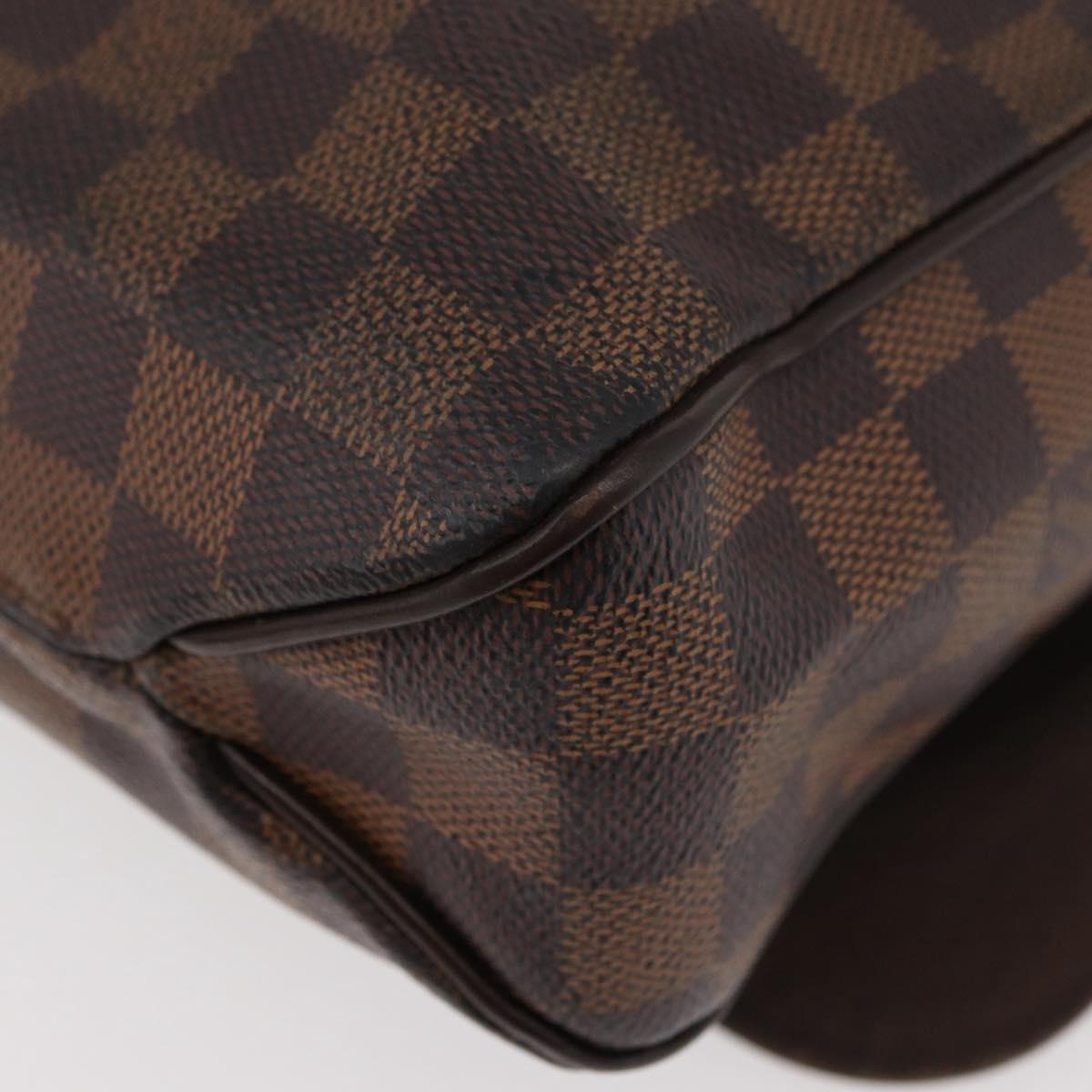 LOUIS VUITTON Damier Ebene District MM Shoulder Bag N41212 LV Auth bs34791