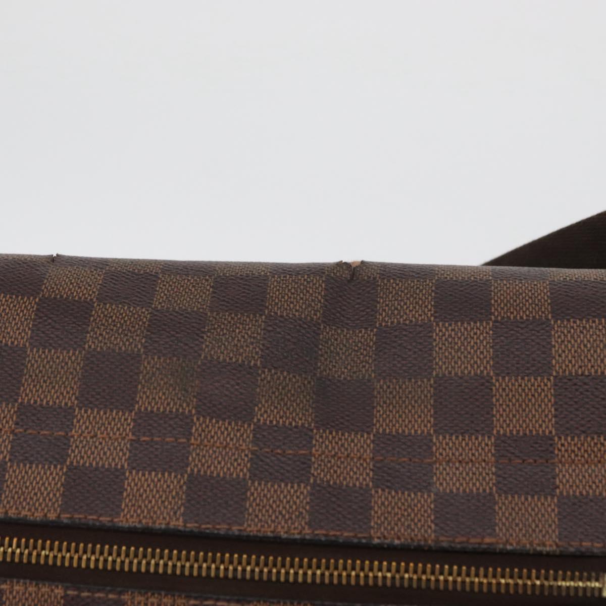 LOUIS VUITTON Damier Ebene District MM Shoulder Bag N41212 LV Auth bs34791