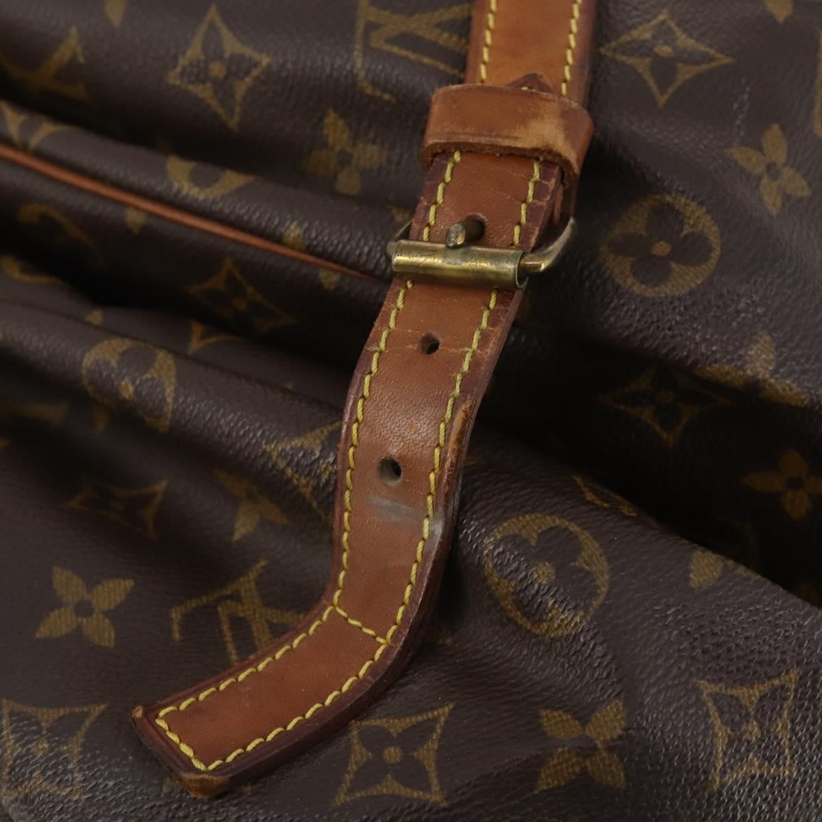 LOUIS VUITTON Monogram Saumur 35 Shoulder Bag M42254 LV Auth bs34826