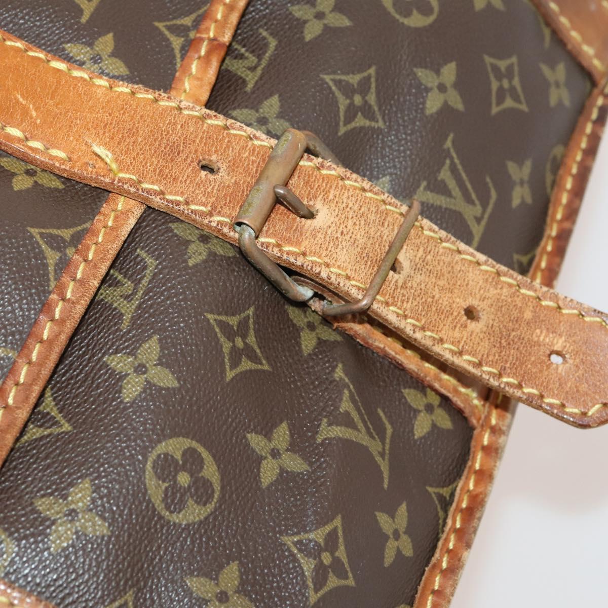 LOUIS VUITTON Monogram Sac Kleber Boston Bag M58122 LV Auth bs34828