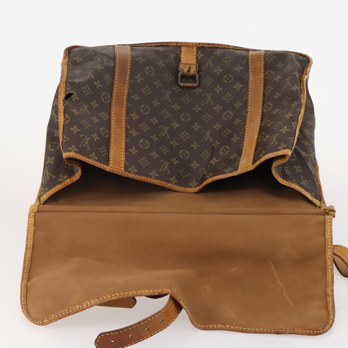 LOUIS VUITTON Monogram Sac Kleber Boston Bag M58122 LV Auth bs34828