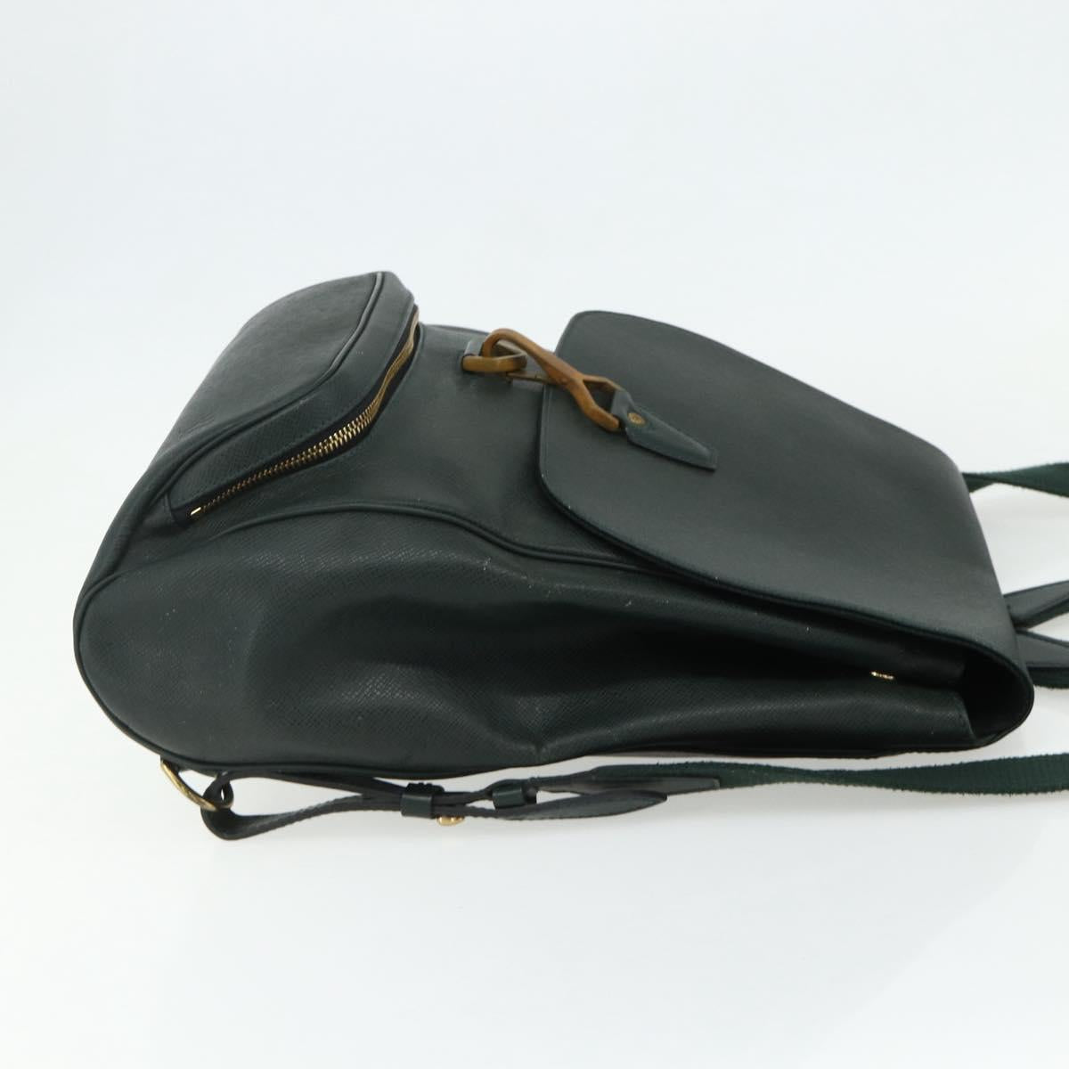 LOUIS VUITTON Taiga Cashier Backpack Epicea M30174 LV Auth bs34830