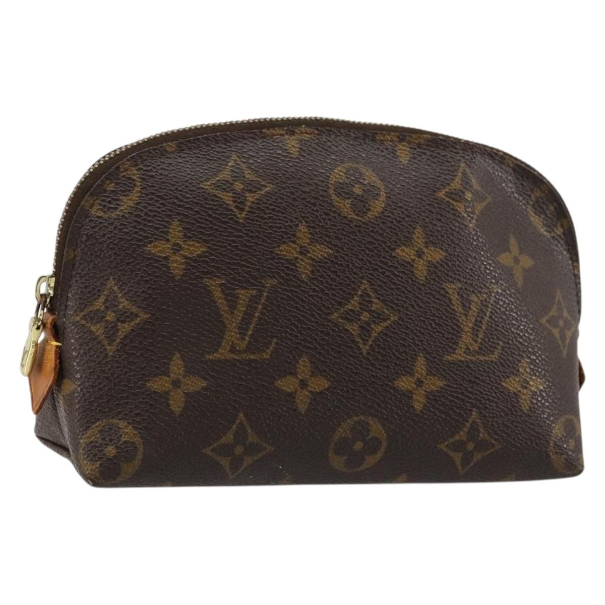 LOUIS VUITTON Monogram Pochette Cosmetic PM Pouch M43998 LV Auth bs34868