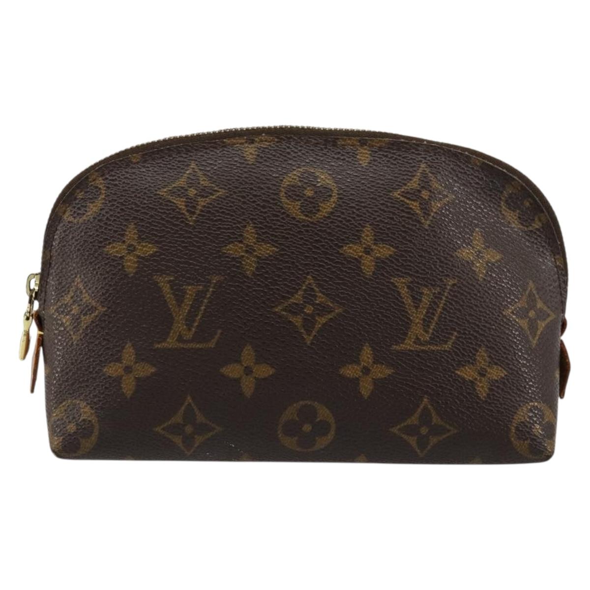 LOUIS VUITTON Monogram Pochette Cosmetic PM Pouch M43998 LV Auth bs34868