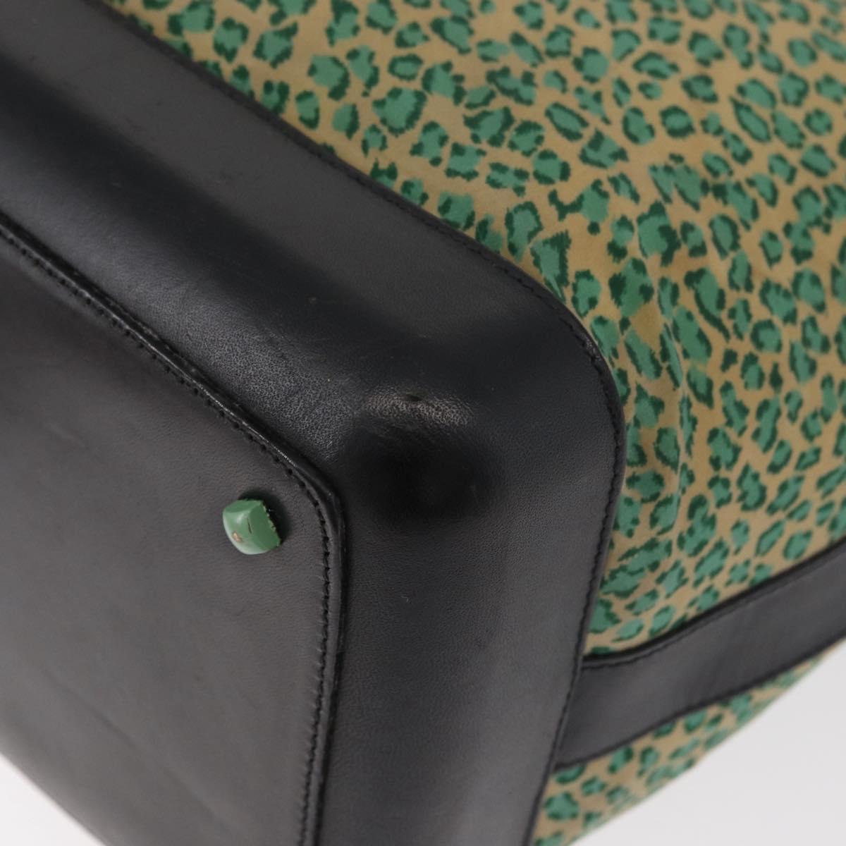 BOTTEGA VENETA Shoulder Bag Nylon Green Auth bs34945