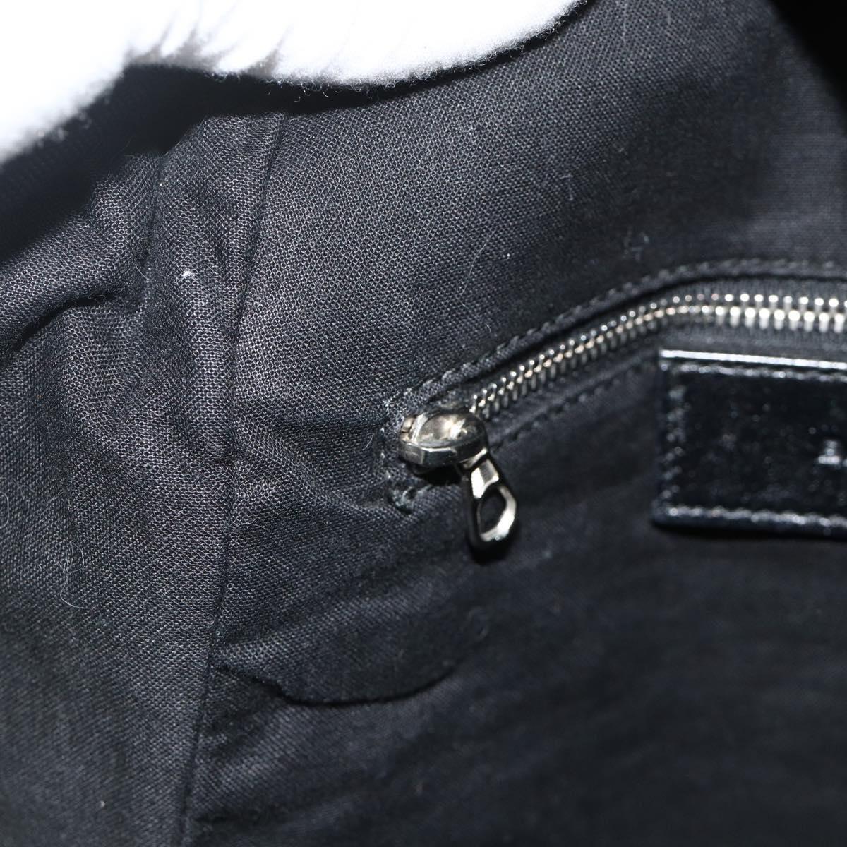 BALENCIAGA Backpack Leather Black Silver 409010 Auth bs34947
