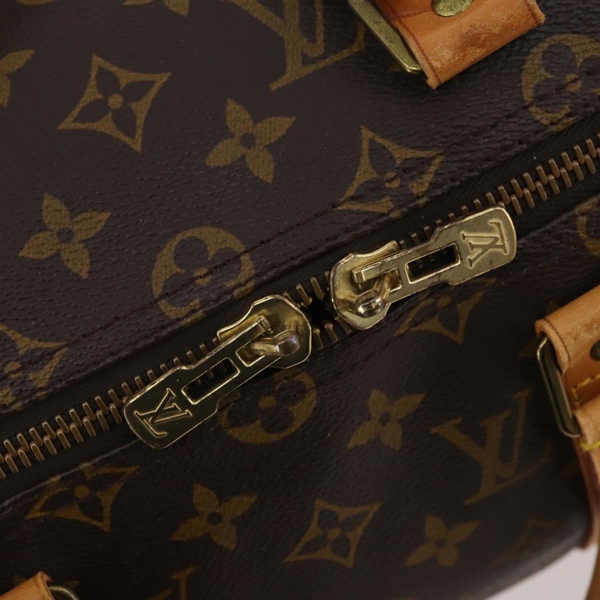 LOUIS VUITTON Monogram Keepall 50 Boston Bag M41426 LV Auth bs34955A