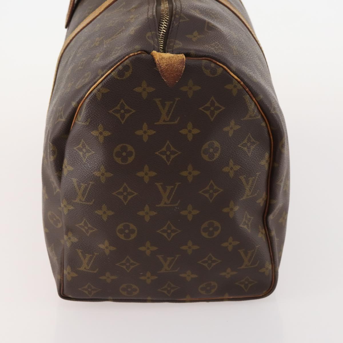 LOUIS VUITTON Monogram Keepall 50 Boston Bag M41426 LV Auth bs34957